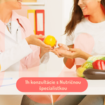 1 h konzultácie s nutričnou terapeutkou